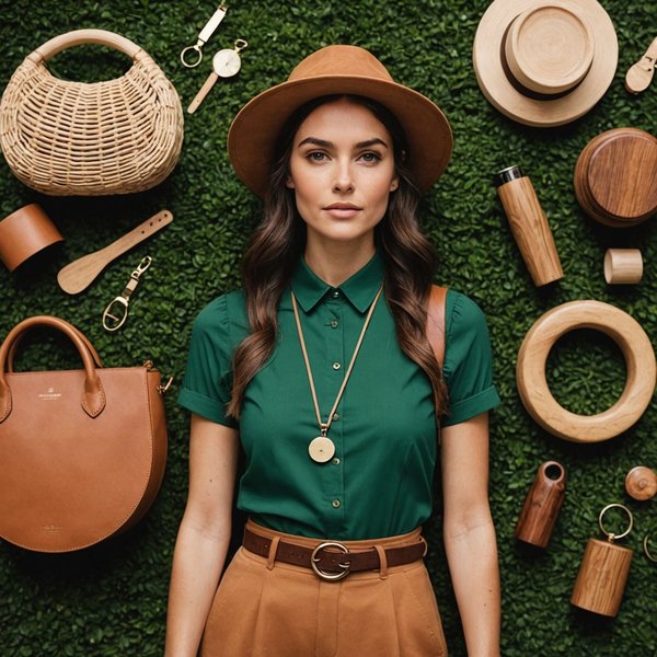 Comment intégrer des accessoires en bois dans une tenue écoresponsable?